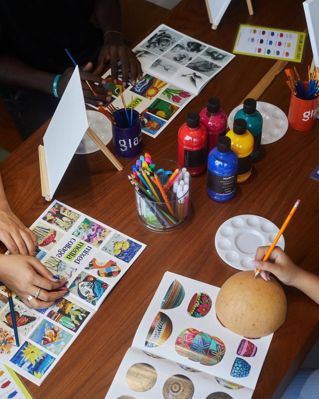 Curated Art Experience with Glaze Art Studio